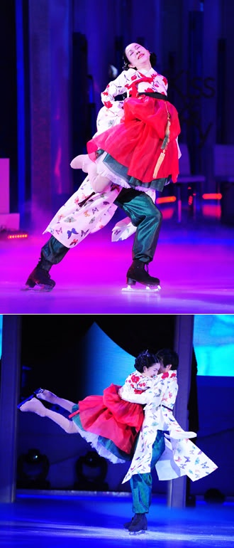 Những hình ảnh về cuộc thi trượt băng "Kiss & Cry" tại Hàn Quốc 6